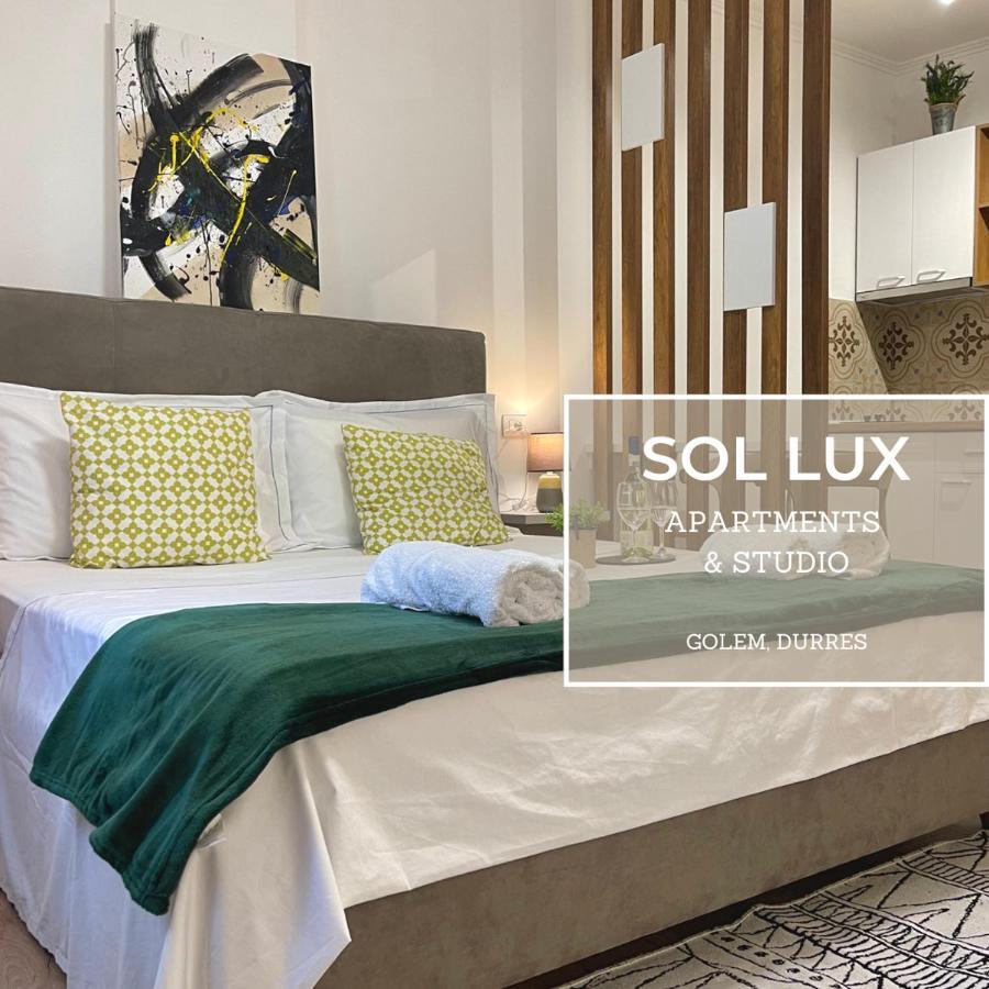 Sol Lux Studio Apartments 1St Floor Durres Exterior photo